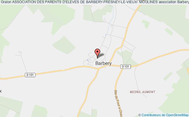 ASSOCIATION DES PARENTS D'ELEVES DE BARBERY-FRESNEY-LE-VIEUX- MOULINES