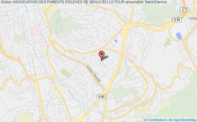 plan association Association Des Parents D'eleves De Beaulieu La Tour Saint-Étienne