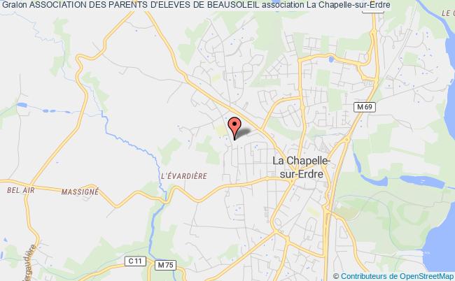 plan association Association Des Parents D'eleves De Beausoleil Chapelle-sur-Erdre