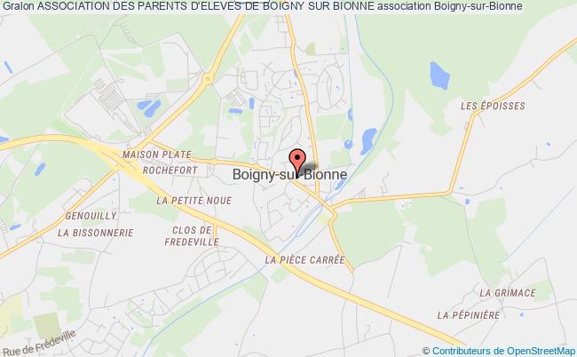 plan association Association Des Parents D'eleves De Boigny Sur Bionne Boigny-sur-Bionne