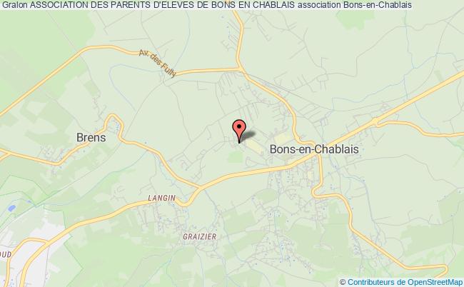 ASSOCIATION DES PARENTS D'ELEVES DE BONS EN CHABLAIS