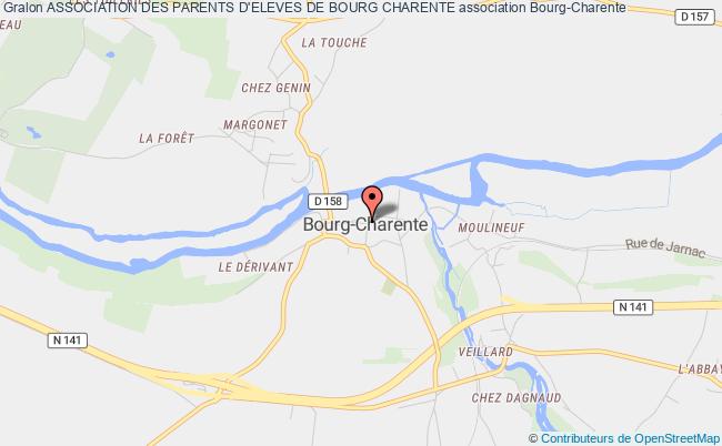 plan association Association Des Parents D'eleves De Bourg Charente Bourg-Charente