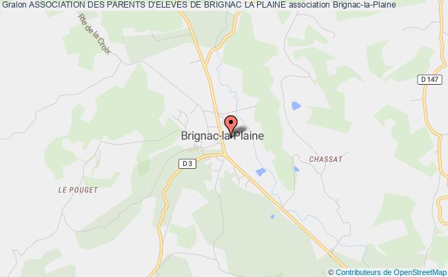 plan association Association Des Parents D'eleves De Brignac La Plaine Brignac-la-Plaine
