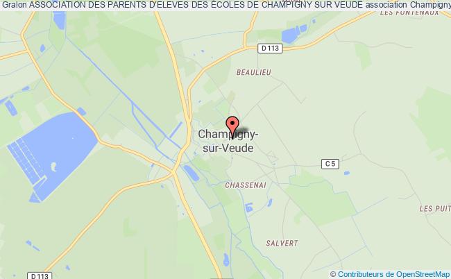 plan association Association Des Parents D'eleves De Champigny Sur Veude Champigny-sur-Veude