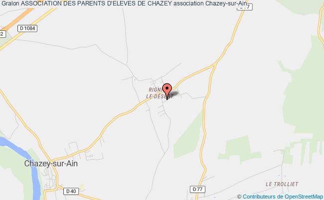 plan association Association Des Parents D'eleves De Chazey Chazey-sur-Ain