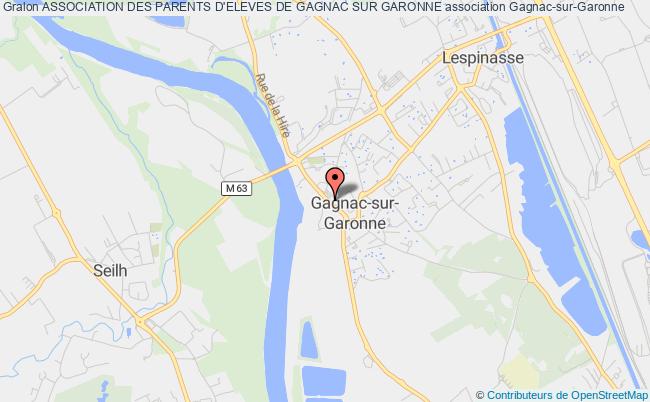 plan association Association Des Parents D'eleves De Gagnac Sur Garonne Gagnac-sur-Garonne
