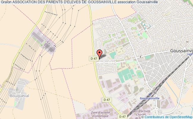 plan association Association Des Parents D'eleves De Goussainville Goussainville