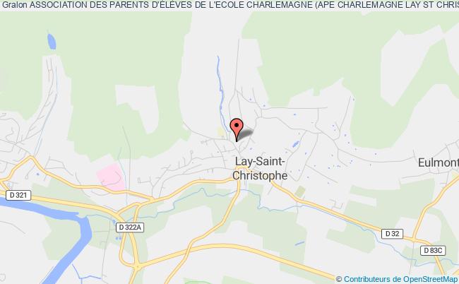 ASSOCIATION DES PARENTS D'ÉLÈVES DE L'ECOLE CHARLEMAGNE (APE CHARLEMAGNE LAY ST CHRISTOPHE)