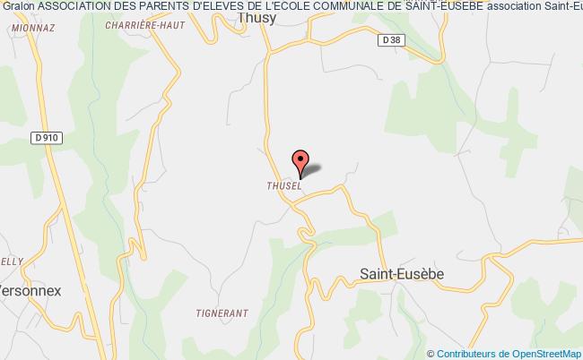 plan association Association Des Parents D'eleves De L'ecole Communale De Saint-eusebe Saint-Eusèbe