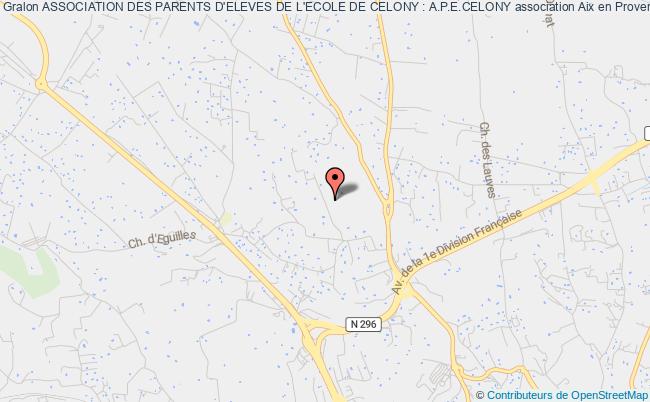 plan association Association Des Parents D'eleves De L'ecole De Celony : A.p.e.celony Aix-en-Provence