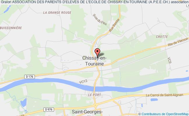 plan association Association Des Parents D'eleves De L'ecole De Chissay-en-touraine (a.p.e.e.ch.) Chissay-en-Touraine
