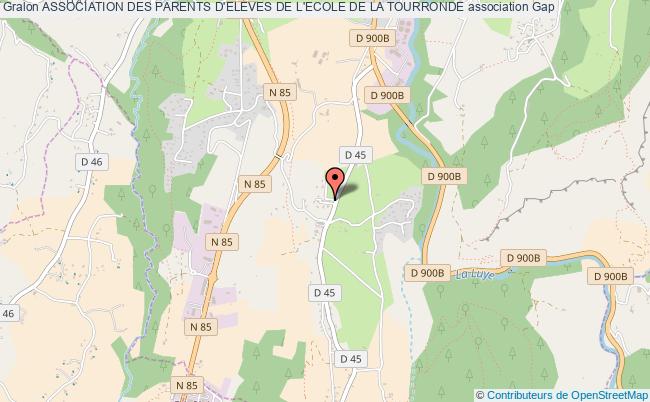plan association Association Des Parents D'eleves De L'ecole De La Tourronde Gap