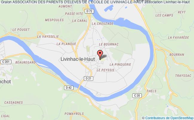 ASSOCIATION DES PARENTS D'ELEVES DE L'ECOLE DE LIVINHAC-LE-HAUT