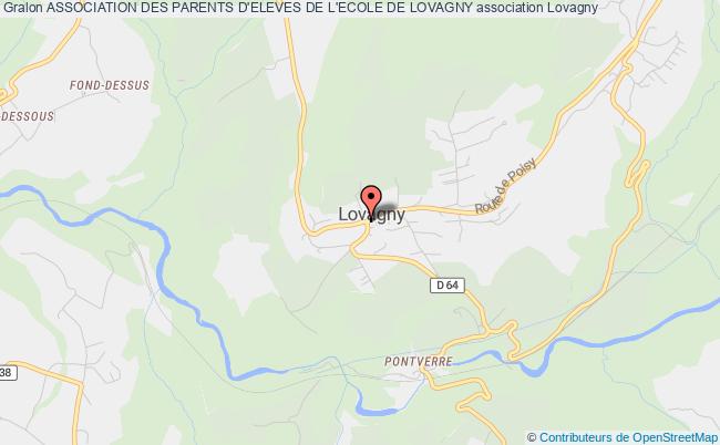 plan association Association Des Parents D'eleves De L'ecole De Lovagny Lovagny
