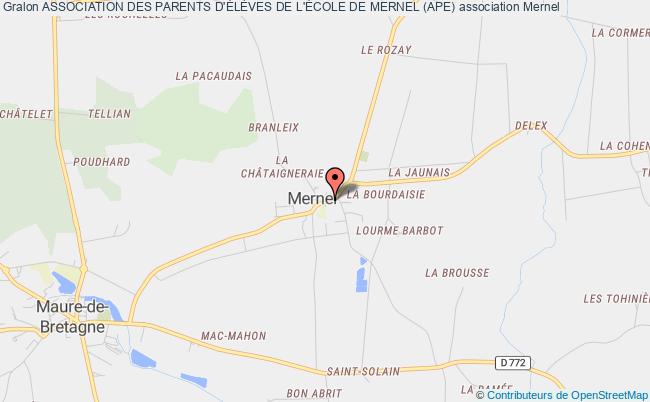 plan association Association Des Parents D'ÉlÈves De L'École De Mernel (ape) Mernel