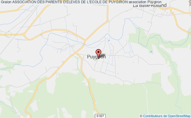 plan association Association Des Parents D'eleves De L'ecole De Puygiron Puygiron