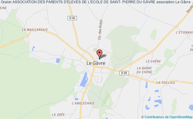 plan association Association Des Parents D'eleves De L'ecole De Saint- Pierre Du GÂvre Le    Gâvre
