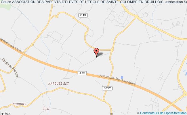 plan association Association Des Parents D'eleves De L'ecole De Sainte-colombe-en-bruilhois. Sainte-Colombe-en-Bruilhois