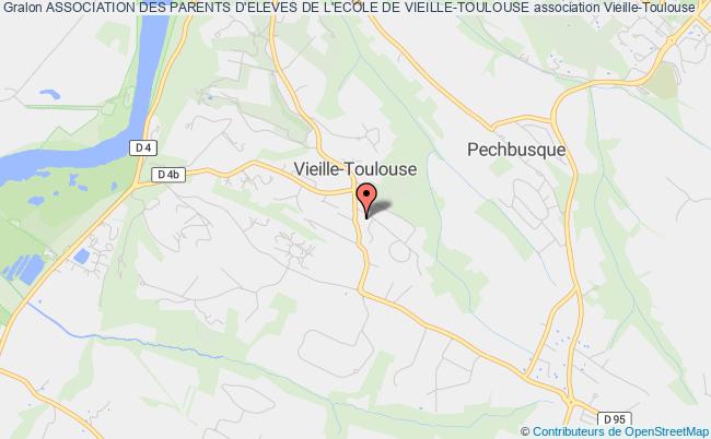 plan association Association Des Parents D'eleves De L'ecole De Vieille-toulouse Vieille-Toulouse