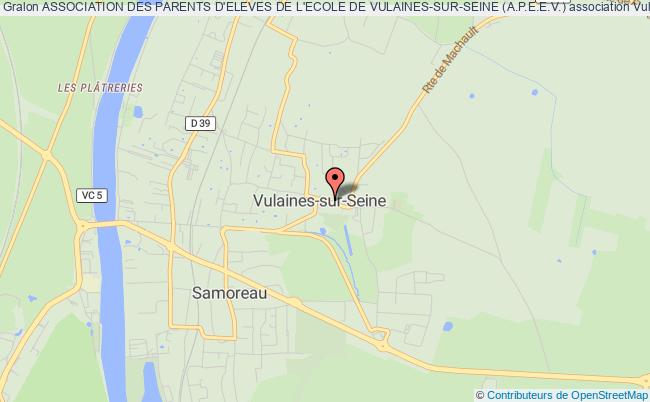plan association Association Des Parents D'eleves De L'ecole De Vulaines-sur-seine (a.p.e.e.v.) Vulaines-sur-Seine
