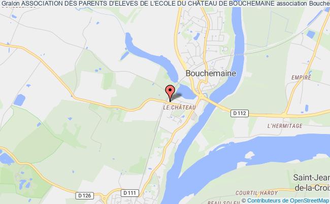 plan association Association Des Parents D'eleves De L'ecole Du ChÂteau De Bouchemaine Bouchemaine