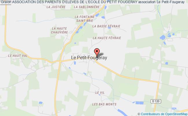 plan association Association Des Parents D'eleves De L'ecole Du Petit Fougeray Le Petit-Fougeray