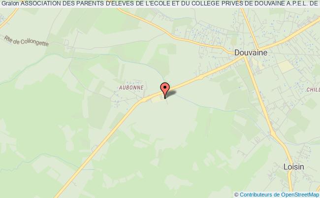 plan association Association Des Parents D'eleves De L'ecole Et Du College Prives De Douvaine A.p.e.l. De Douvaine (st-francois) Douvaine