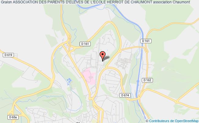 plan association Association Des Parents D'eleves De L'ecole Herriot De Chaumont Chaumont