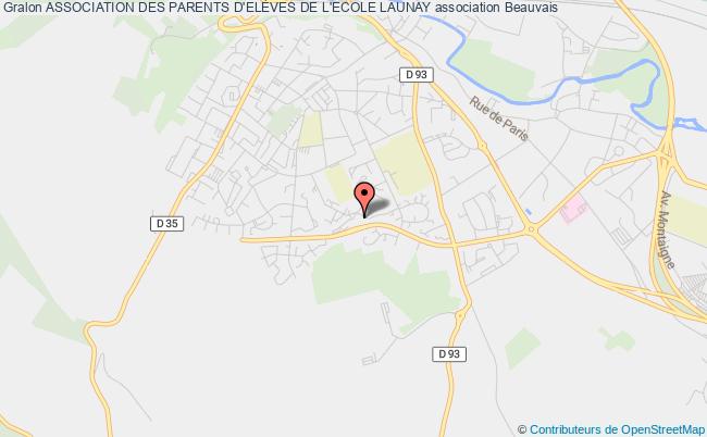 plan association Association Des Parents D'elÈves De L'ecole Launay Beauvais