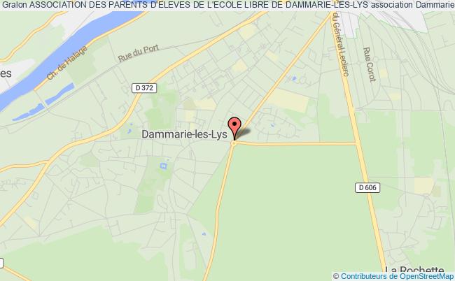 plan association Association Des Parents D'eleves De L'ecole Libre De Dammarie-les-lys Dammarie-les-Lys