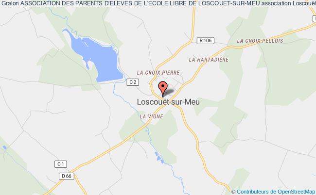 plan association Association Des Parents D'eleves De L'ecole Libre De Loscouet-sur-meu Loscouët-sur-Meu