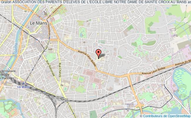 ASSOCIATION DES PARENTS D'ELEVES DE L'ECOLE LIBRE NOTRE DAME DE SAINTE CROIX AU MANS