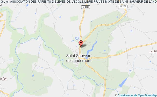 plan association Association Des Parents D'eleves De L'ecole Libre Privee Mixte De Saint Sauveur De Landemont Orée d'Anjou