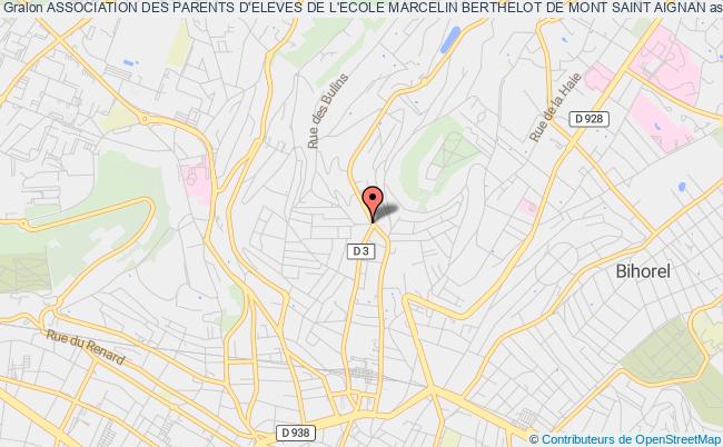 plan association Association Des Parents D'eleves De L'ecole Marcelin Berthelot De Mont Saint Aignan Mont-Saint-Aignan
