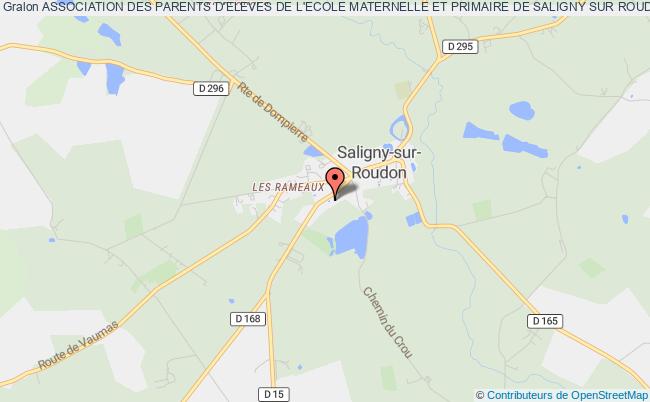 plan association Association Des Parents D'eleves De L'ecole Maternelle Et Primaire De Saligny Sur Roudon - Ape Des P'tits Salignois Saligny-sur-Roudon