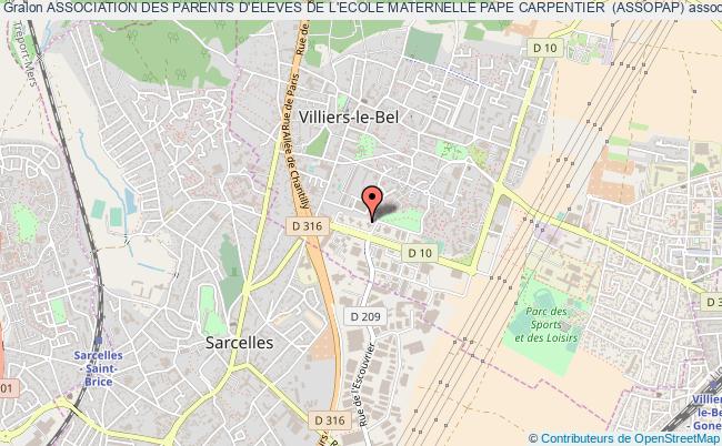 ASSOCIATION DES PARENTS D'ELEVES DE L'ECOLE MATERNELLE PAPE CARPENTIER  (ASSOPAP)