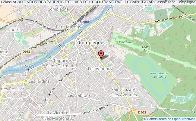 plan association Association Des Parents D'eleves De L'ecole Maternelle Saint-lazare Compiègne