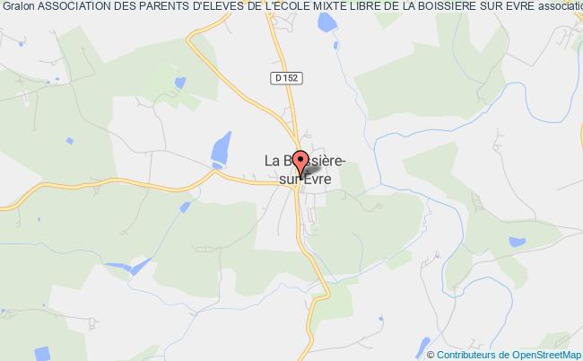 plan association Association Des Parents D'eleves De L'ecole Mixte Libre De La Boissiere Sur Evre Montrevault-sur-Èvre
