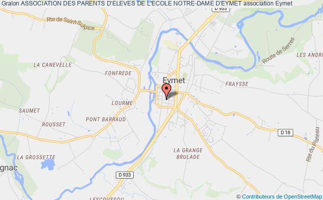 ASSOCIATION DES PARENTS D'ELEVES DE L'ECOLE NOTRE-DAME D'EYMET