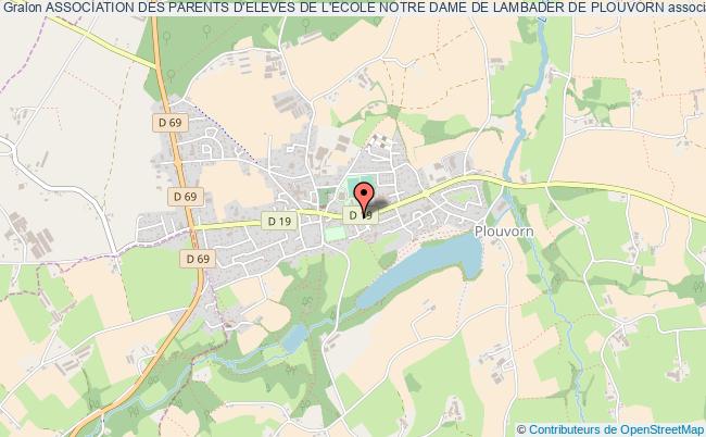 plan association Association Des Parents D'eleves De L'ecole Notre Dame De Lambader De Plouvorn Plouvorn