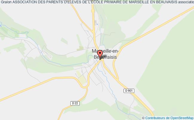 plan association Association Des Parents D'eleves De L'ecole Primaire De Marseille En Beauvaisis Marseille-en-Beauvaisis
