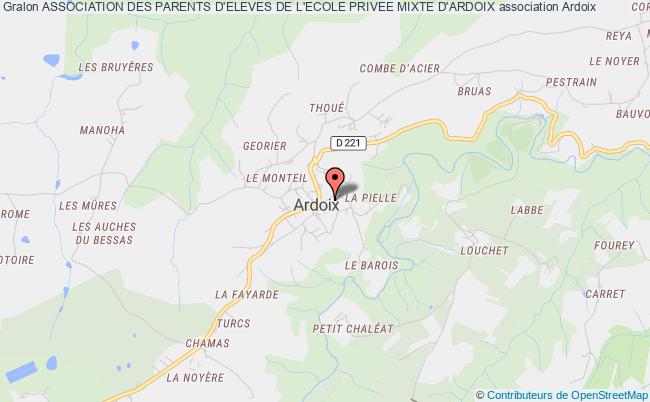 ASSOCIATION DES PARENTS D'ELEVES DE L'ECOLE PRIVEE MIXTE D'ARDOIX