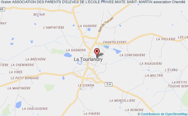 plan association Association Des Parents D'eleves De L'ecole Privee Mixte Saint- Martin Chemillé-en-Anjou