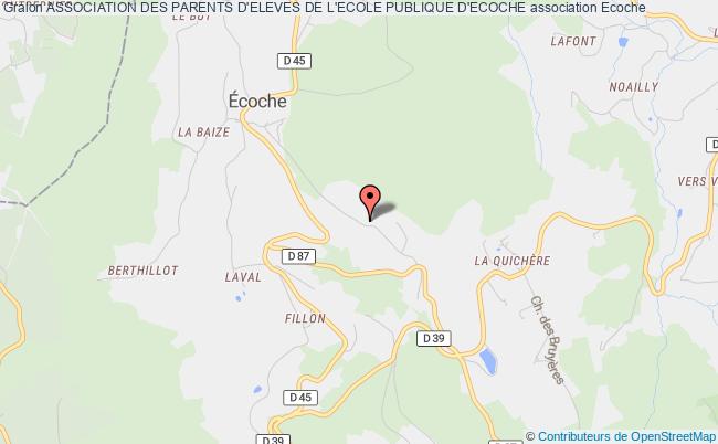 ASSOCIATION DES PARENTS D'ELEVES DE L'ECOLE PUBLIQUE D'ECOCHE