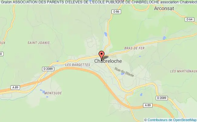 ASSOCIATION DES PARENTS D'ELEVES DE L'ECOLE PUBLIQUE DE CHABRELOCHE