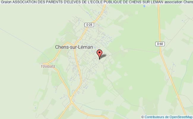 plan association Association Des Parents D'eleves De L'ecole Publique De Chens Sur Leman Chens-sur-Léman