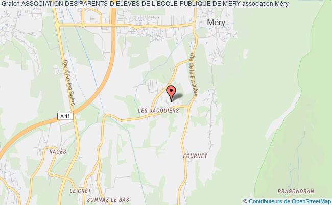 ASSOCIATION DES PARENTS D ELEVES DE L ECOLE PUBLIQUE DE MERY