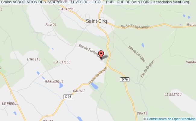 plan association Association Des Parents D Eleves De L Ecole Publique De Saint Cirq Saint-Cirq