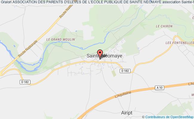 plan association Association Des Parents D'eleves De L'ecole Publique De Sainte Neomaye Sainte-Néomaye