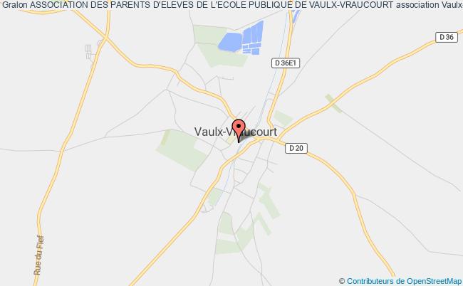 ASSOCIATION DES PARENTS D'ELEVES DE L'ECOLE PUBLIQUE DE VAULX-VRAUCOURT